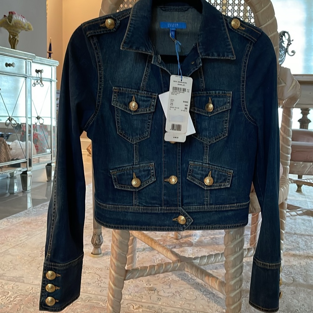 ESCADA Jeans Jacket size 36 Italian